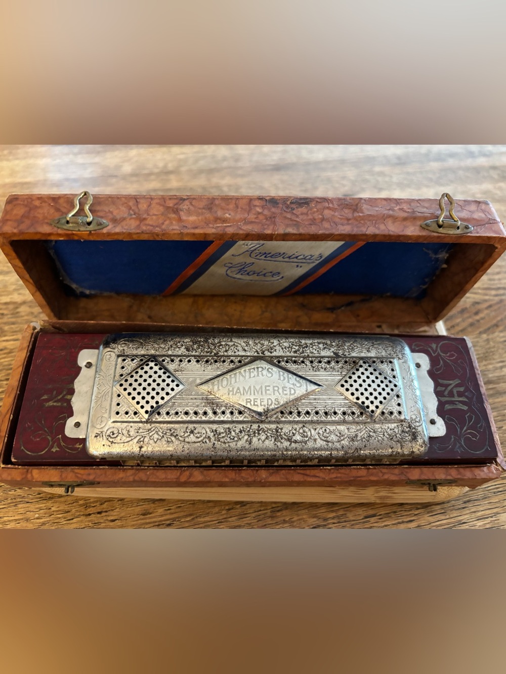 Vintage Hohner Concert Harp Harmonica No. 46-1/2?? Germany
